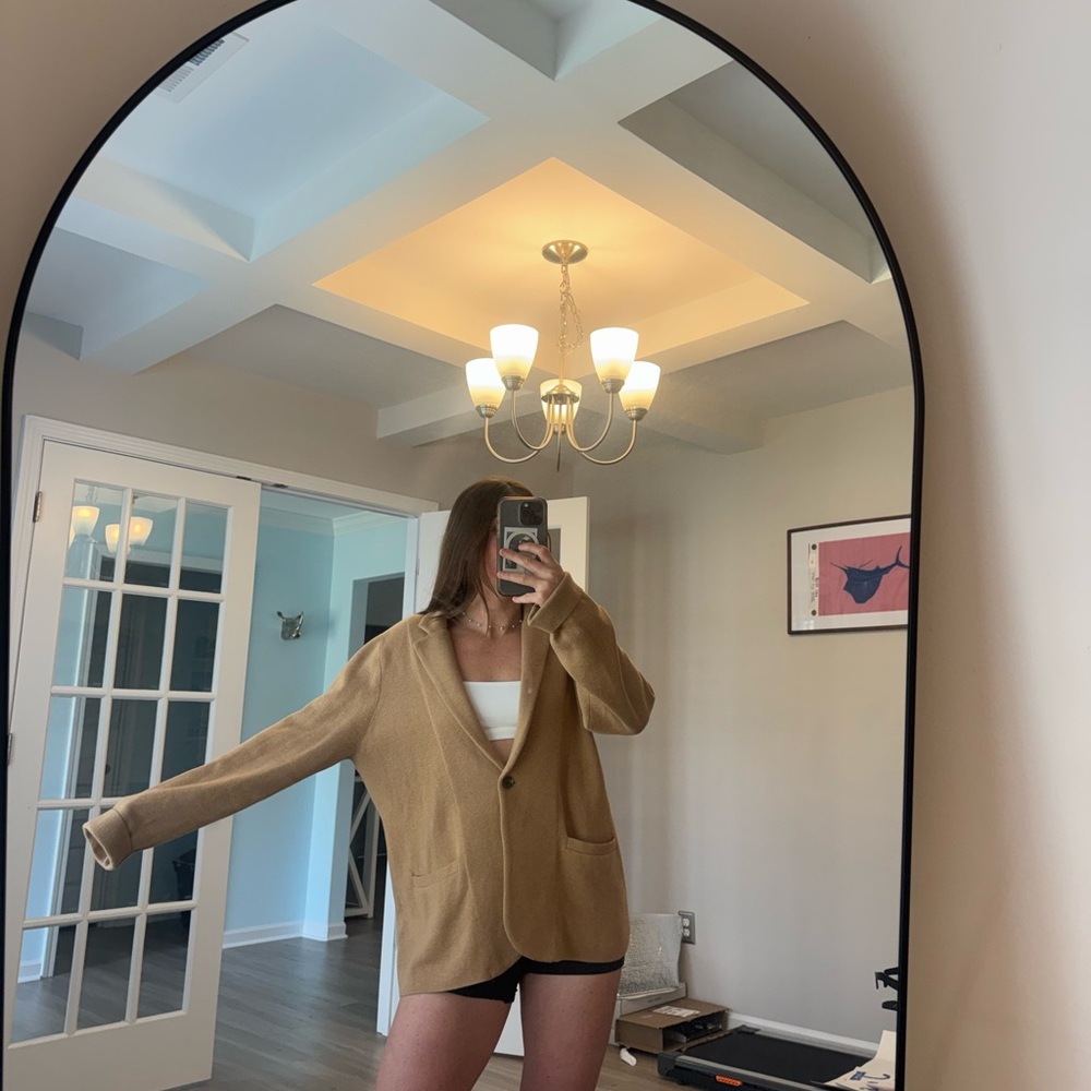 J.Crew Schoolboy Blazer Tan XL